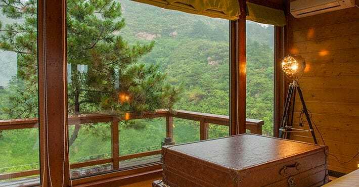 Yunfeng Treehouse Hotel Miyun Exterior photo